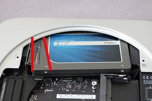 Mac mini 分解＆改造 / Studio Milehigh