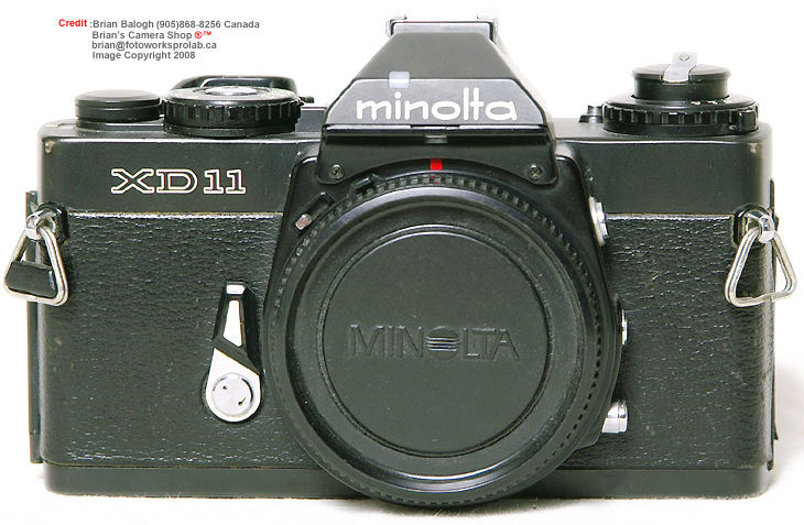 The Minolta XD-7 - Multimodes SLR camera