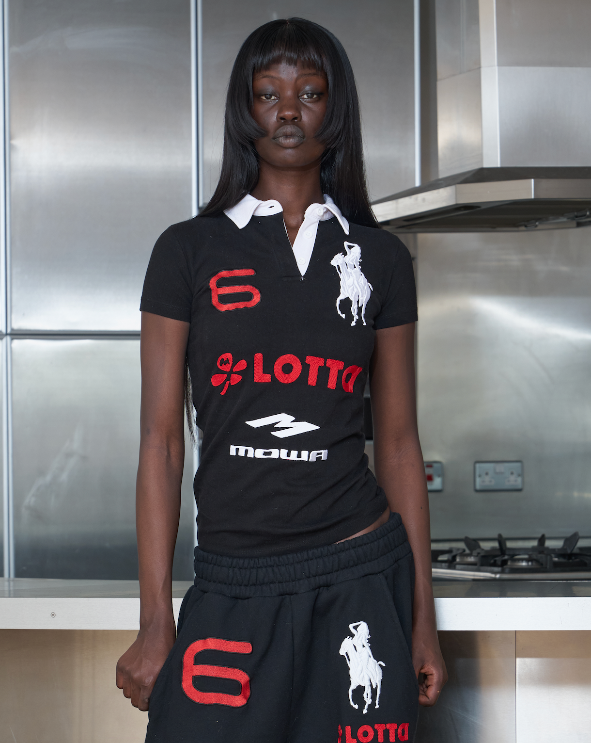 トップス NUBIAN MOWALOLA ATL MENS POLO TOKYO トップス NUBIAN