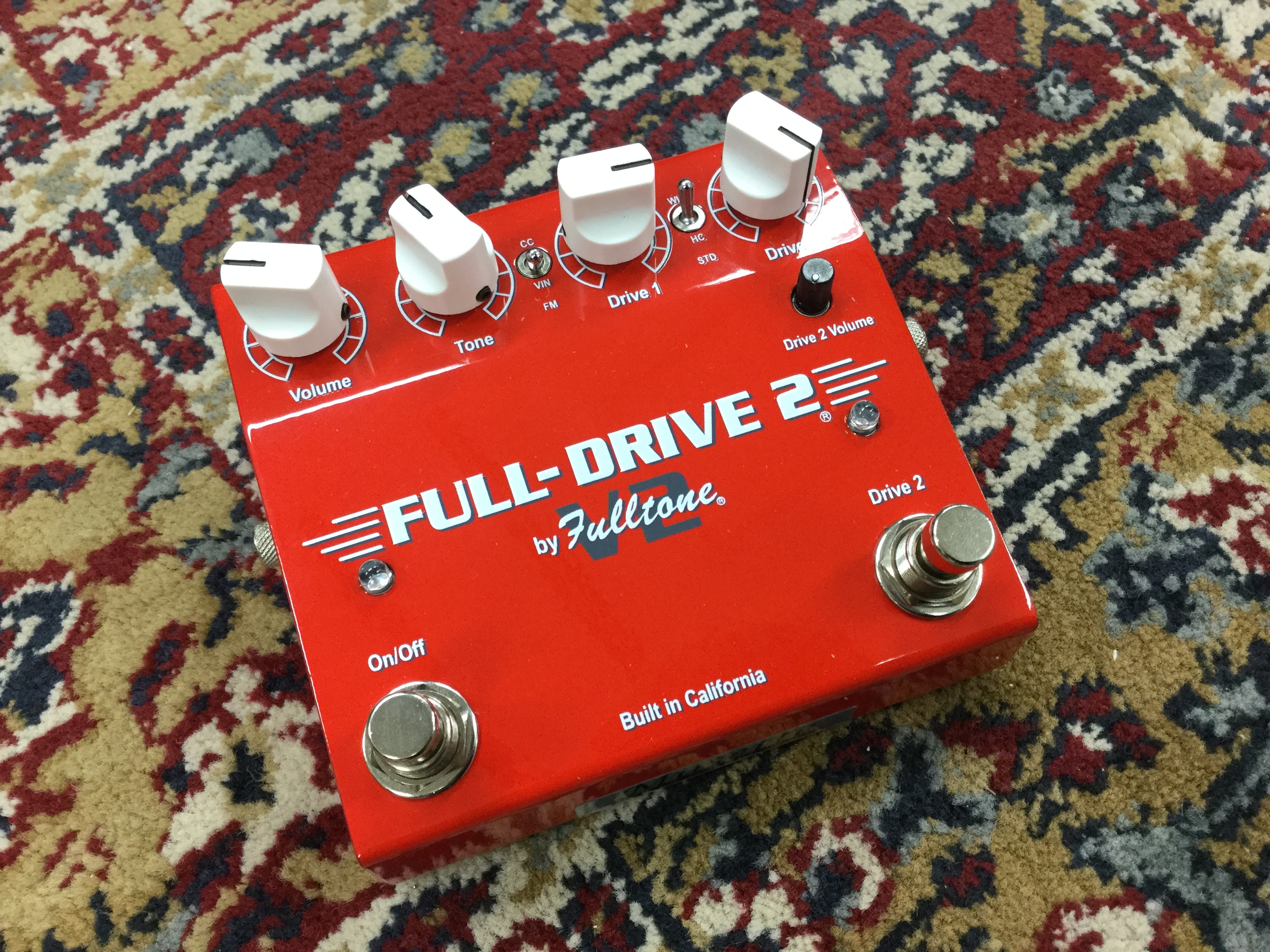 ナチュラルなオーバードライブペダルFulltone Full-Drive 2 V2