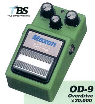 Maxon OD-9 （オーバードライブ） - エフェクター | 楽器の専門店