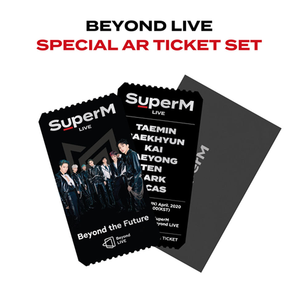 슈퍼엠 | SUPERM [ BEYOND THE FUTURE ] SPECIAL AR TICKET SET