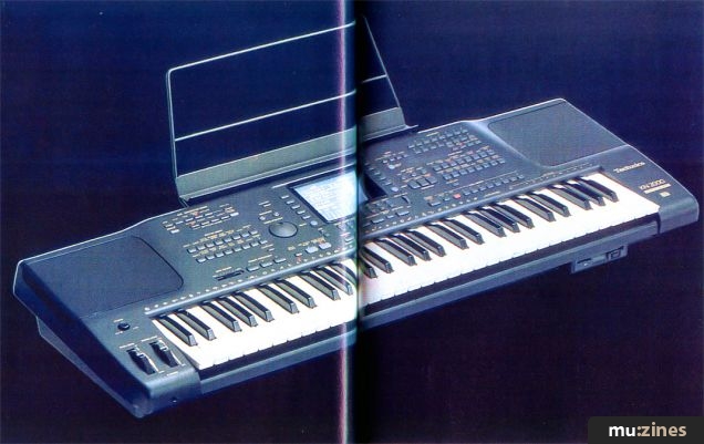 Technics SX-KN2000 keyboard (MT Sep 93)