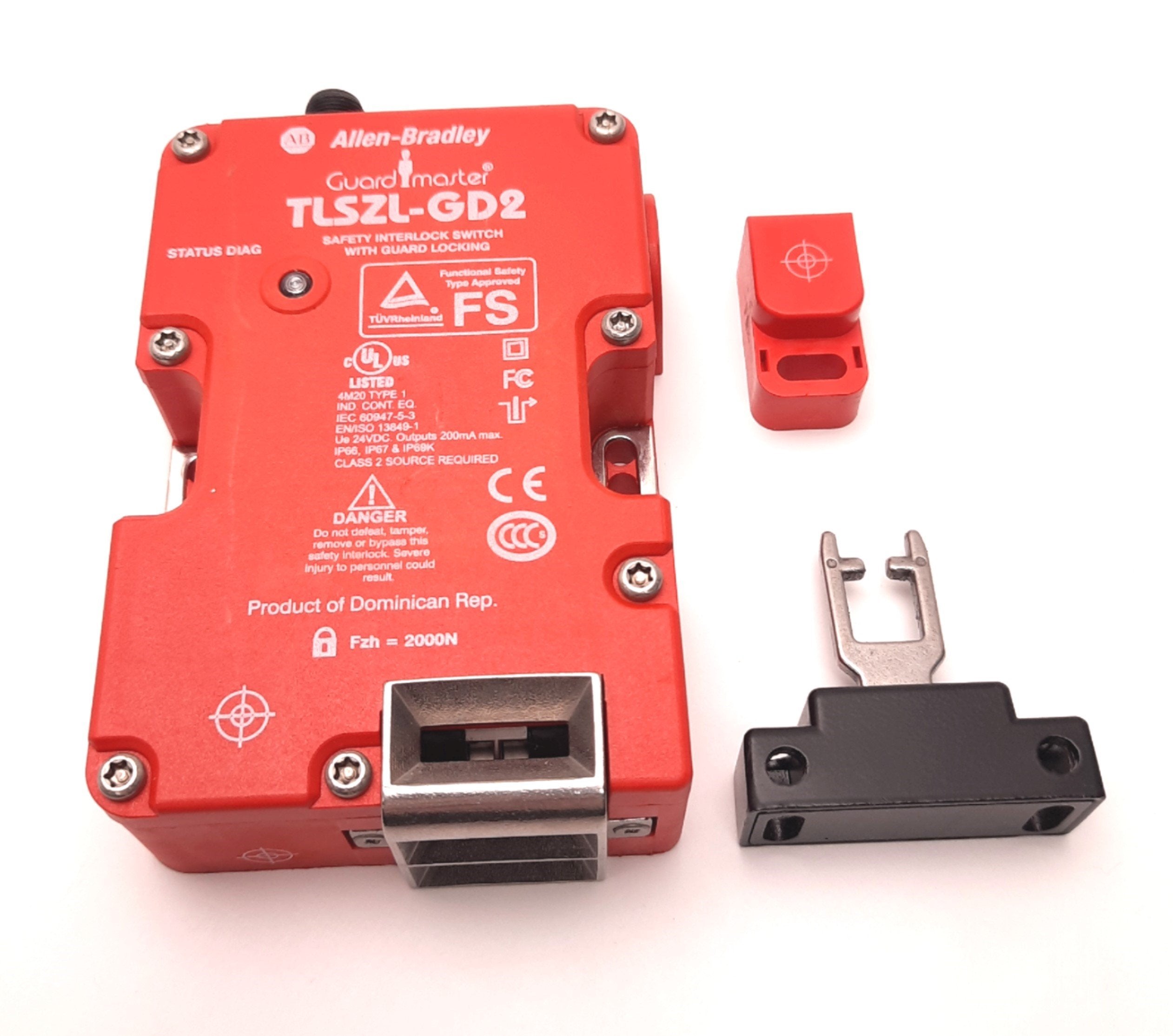Allen Bradley 440G-TZS21UPLH GuardMaster Interlock Switch w Key