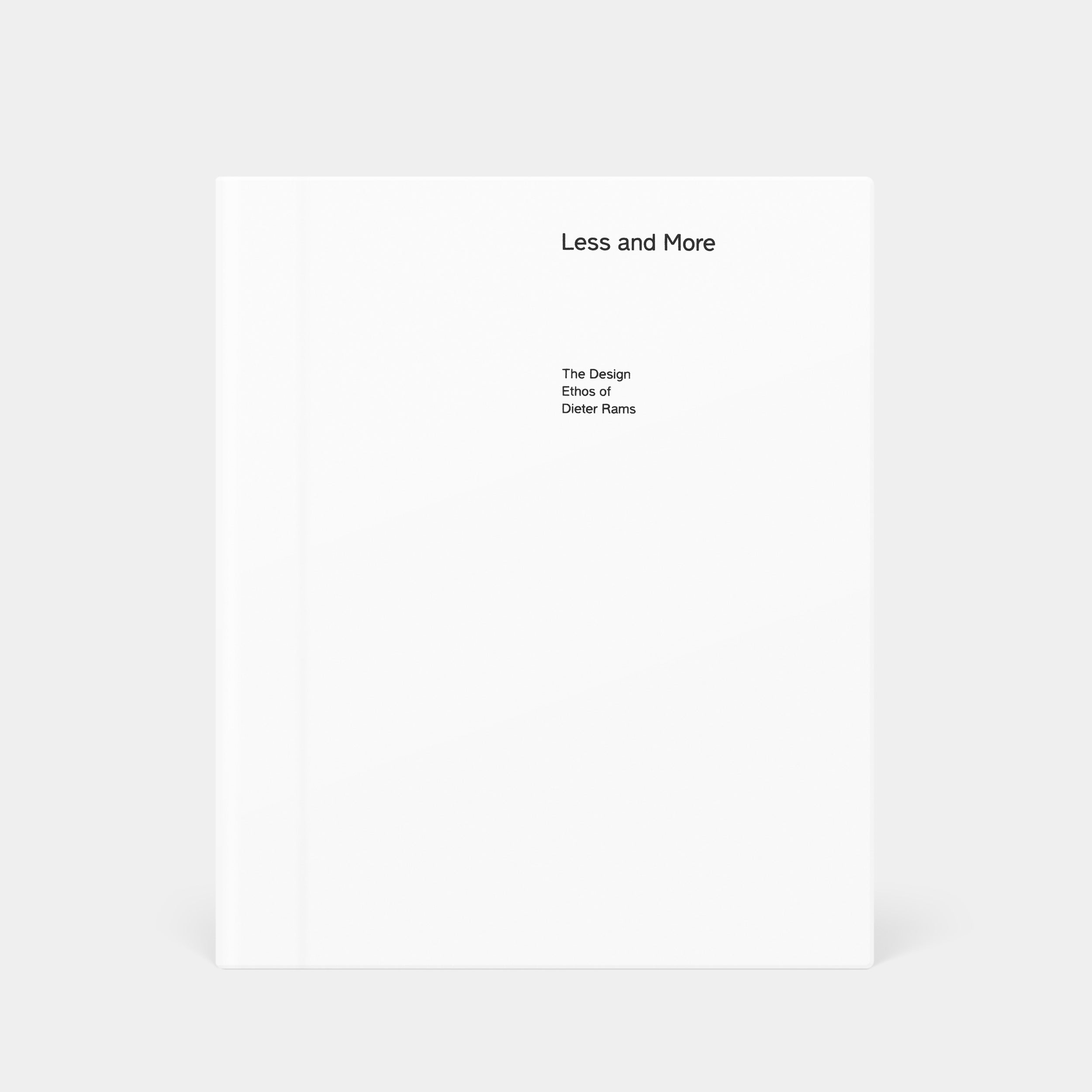 Less and More – The Design Ethos of Dieter Rams