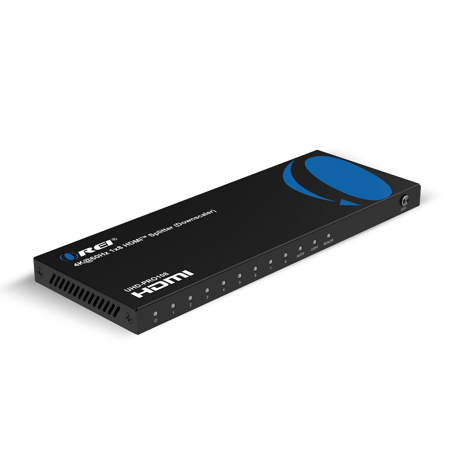4K@60Hz 1x8 HDMI Splitter (Downscaler) UHD-PRO108 – OREI.COM