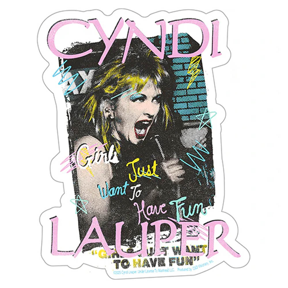 CYNDI LAUPER シンディローパー - Magazine / ステッカー 【公式