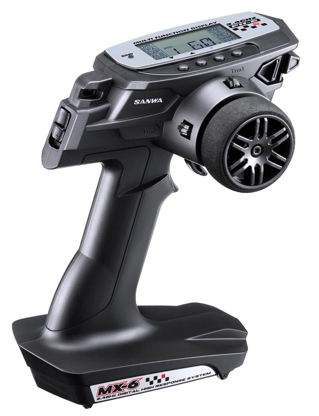 Sanwa MX-6 radio + receiver + 4 2700mah batteries