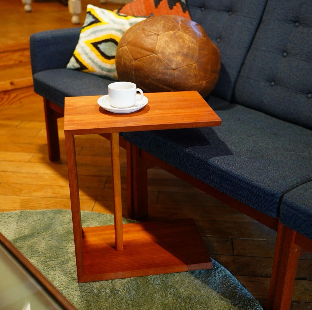 コの字 サイドテーブル コーヒーテーブル M かんざし 総無垢材