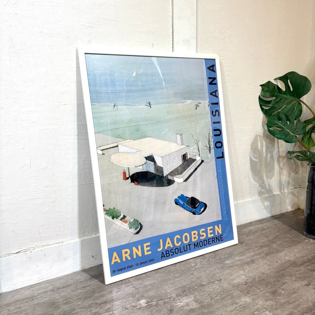 未来の家」/ 「Fremtidens Hus」アルネ・ヤコブセン ポスター 中古 絵画