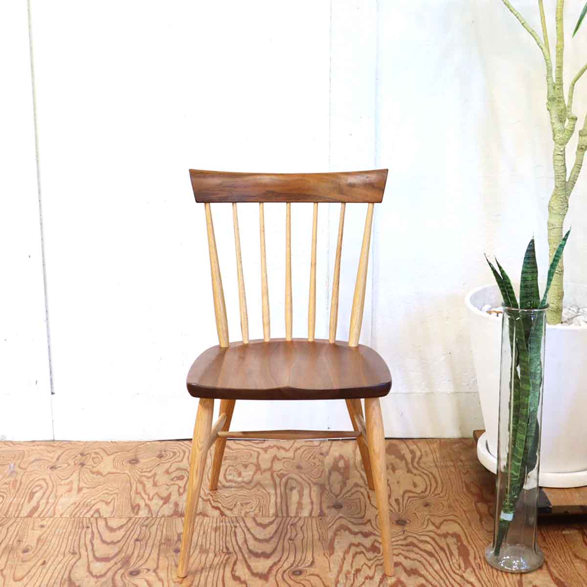 高山ウッドワークス ファンバックチェア 柏木工【1】 SC4K