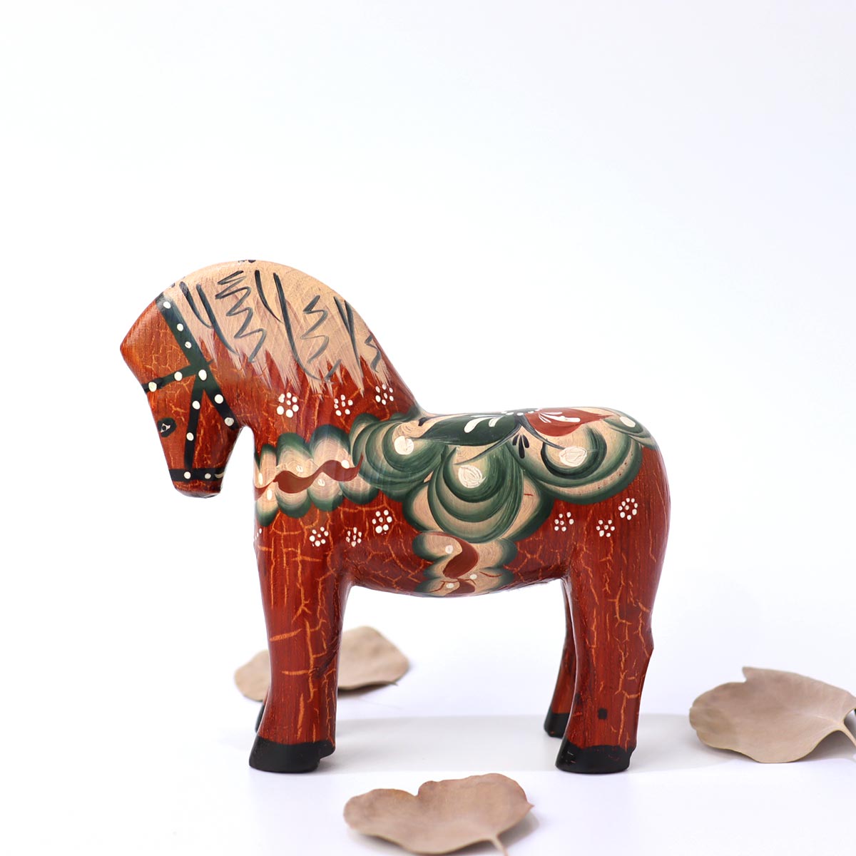 フェーネス ヘムスロイド / Farnas Hemslojd ダーラナホース レッド