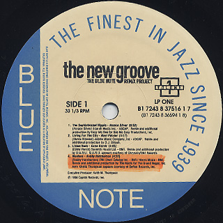 V.A. / The New Groove (The Blue Note Remix Project Volume 1) (LP