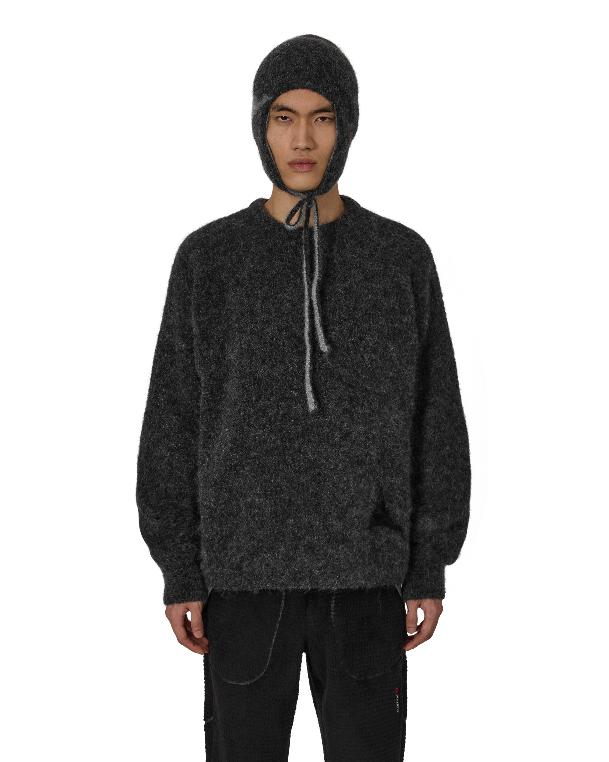 Dropstitch Mohair Knit Crewneck – ROA