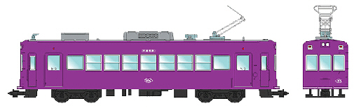 鉄道模型専門店 通販 京福電鉄モボ101形 京紫塗装 MODEMO