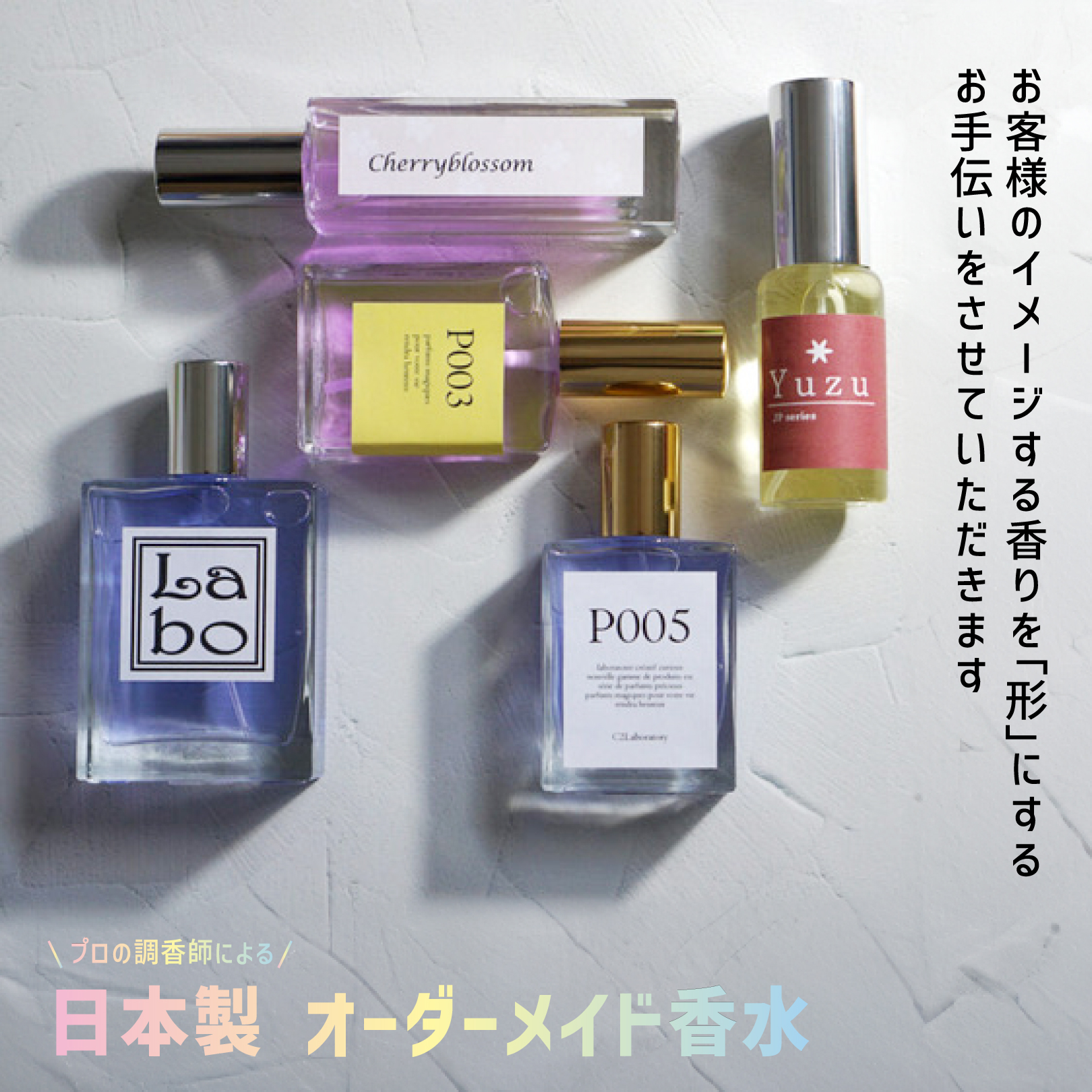 オーダーメイド香水｜販促・ノベルティ商品のシンエイノベルティ