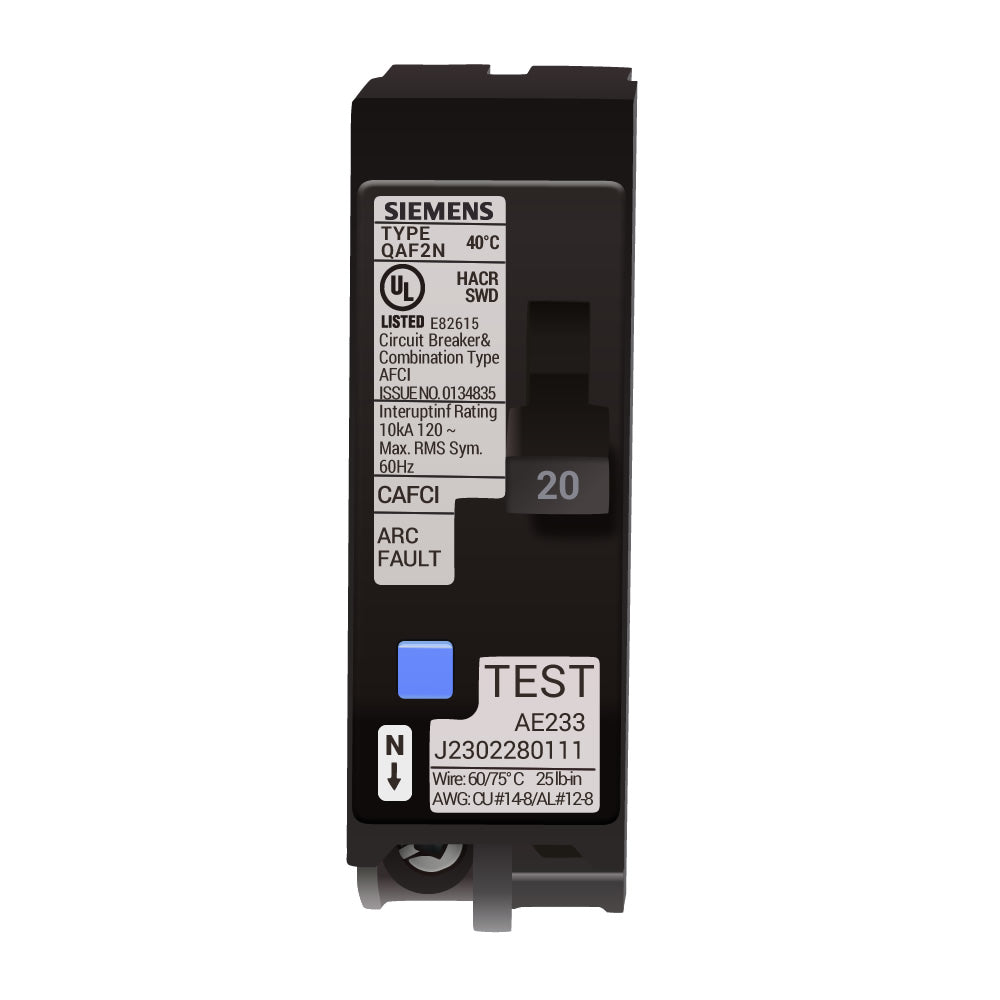 QA120AFCN - Siemens - Arc Fault Circuit Breaker – SimplyBreakers.com