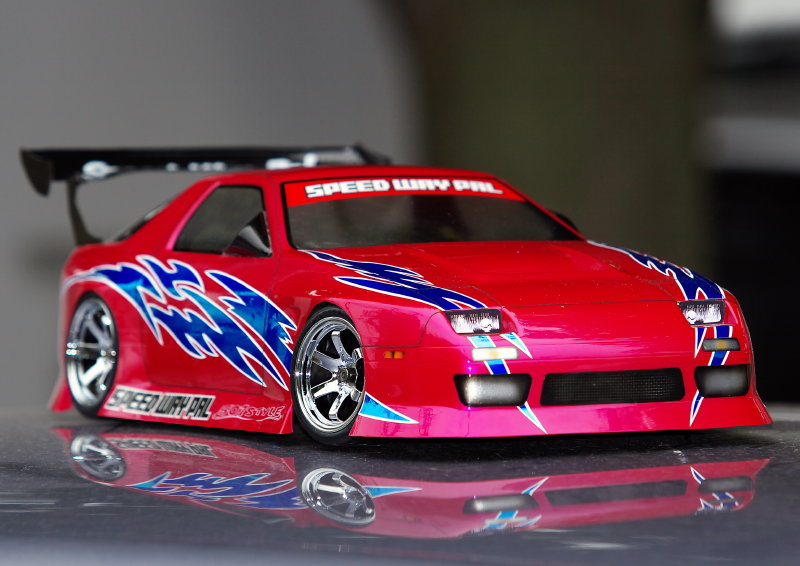 ラジコンボディ【中古】廃盤品 スピードウェイパル FC3 【ライト