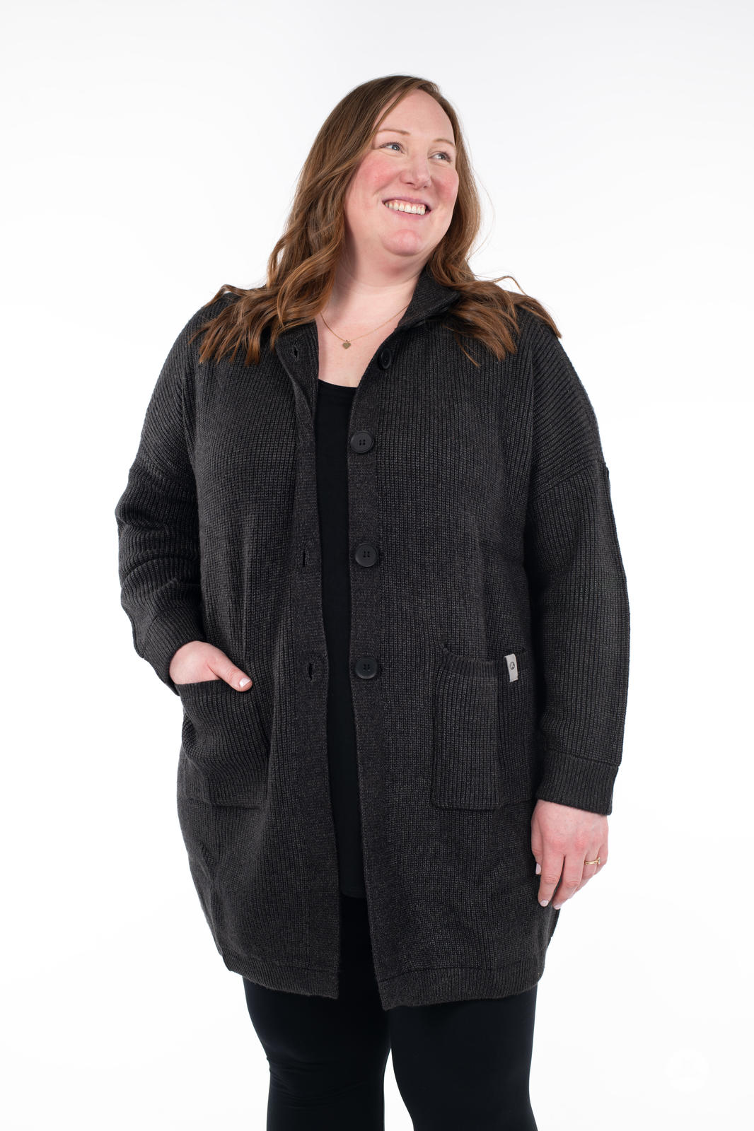 Oversized Luxe Knit Cardigan | SweetLegs – SweetLegs Clothing Inc.