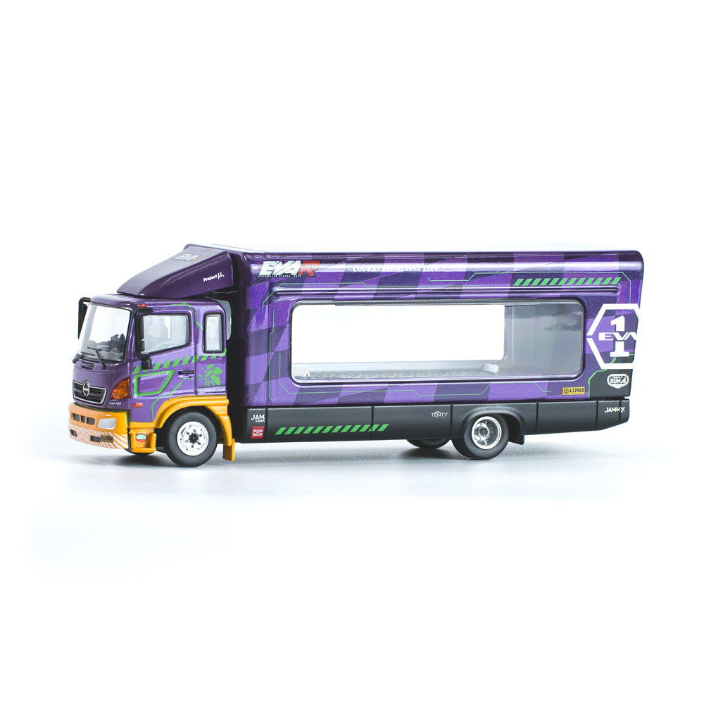 POPRACE＞1/64 EVA RACING TRANS PORTER HINO 500 (EVA-01) – サポルト