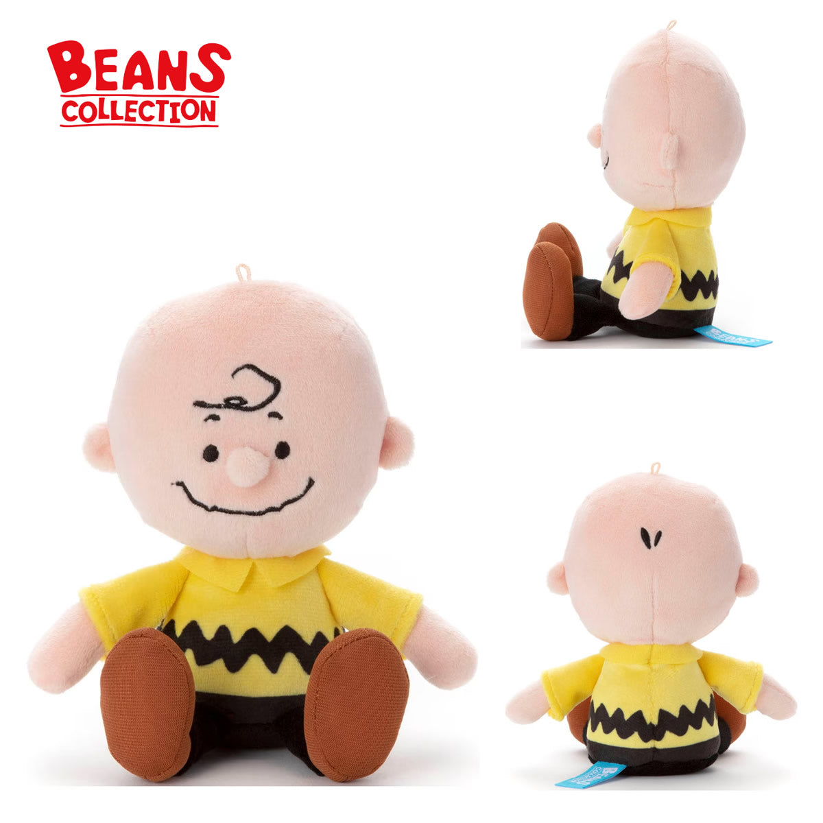 残1個】ぬいぐるみ【スヌーピービーンズコレクション<チャーリー