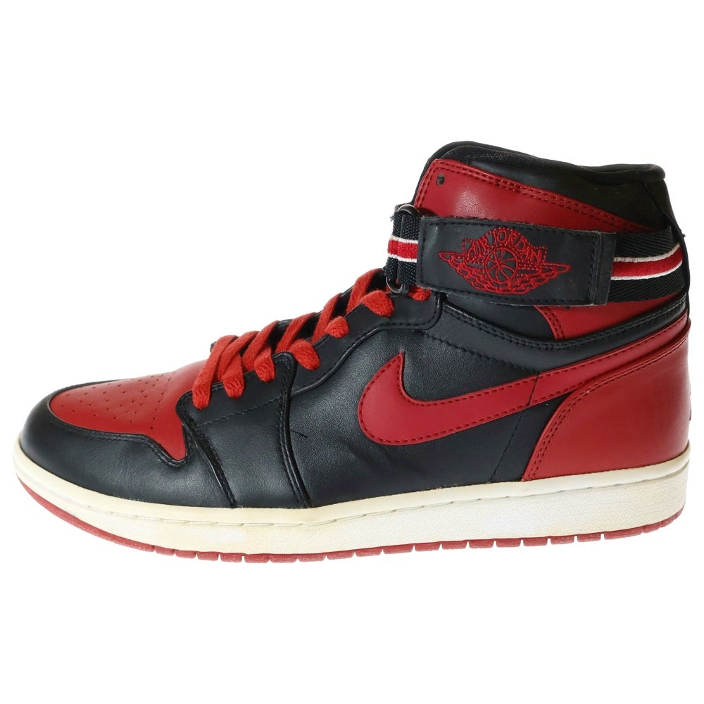 NIKE(ナイキ) 【観賞用2008年製】 AIR JORDAN 1 RETRO HIGH STRAP BRED