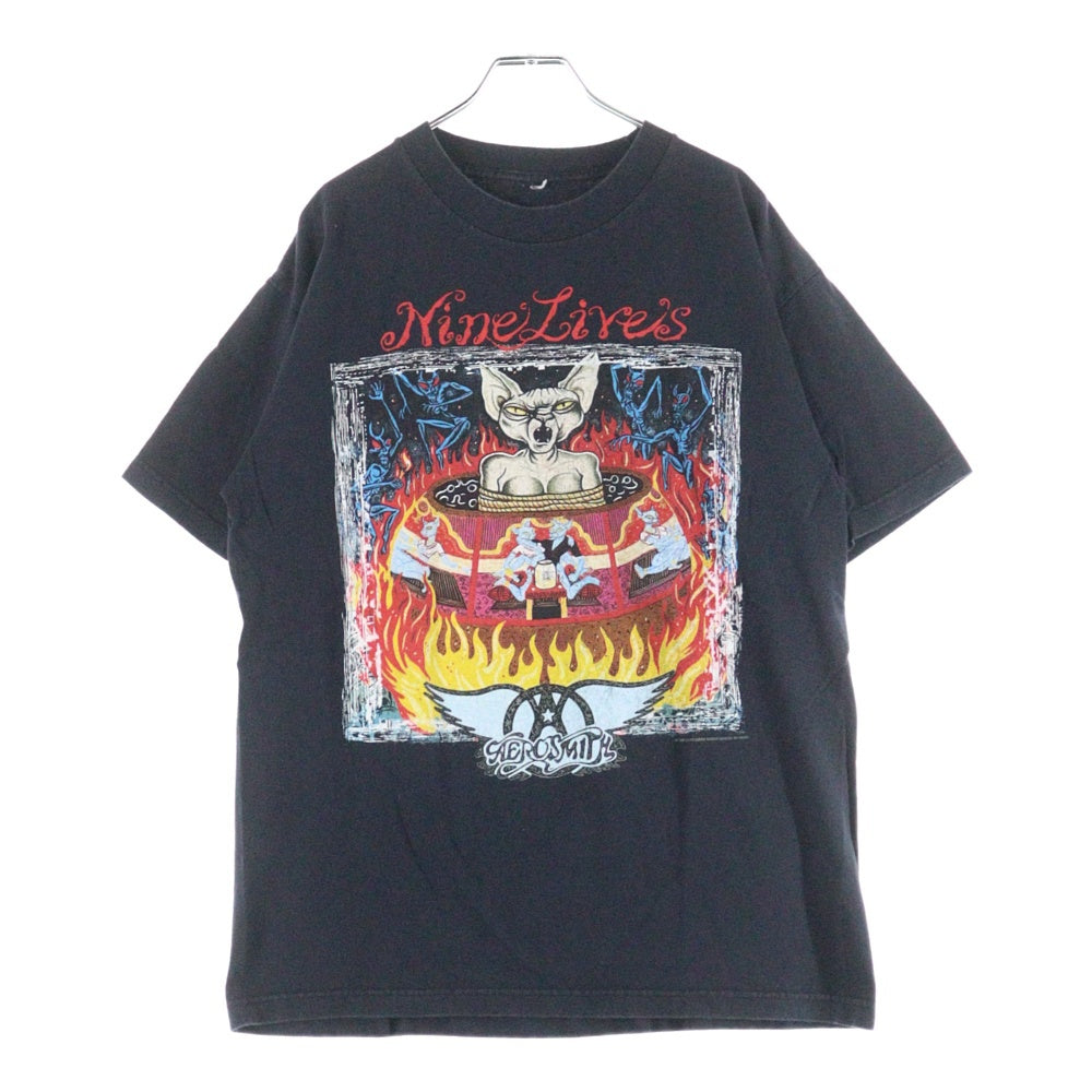 VINTAGE(ヴィンテージ) 1997 AEROSMITH NINE LIVES TOUR TSHIRT エアロ