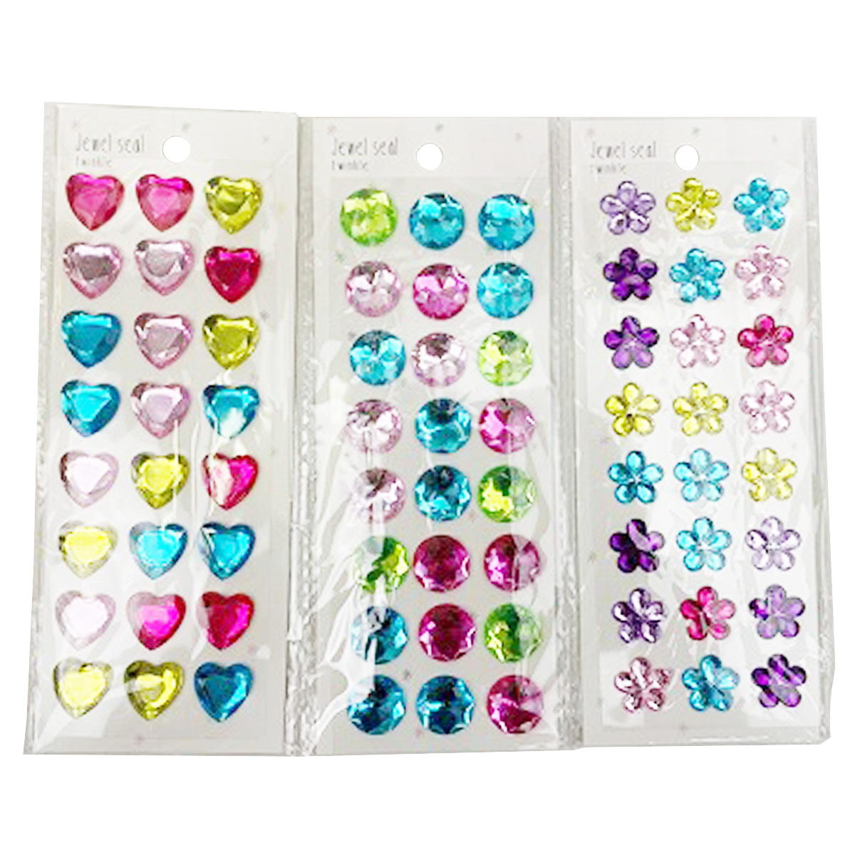 まとめ買い】ジュエルシールトゥインクル24P0603/338287 | ワッツ