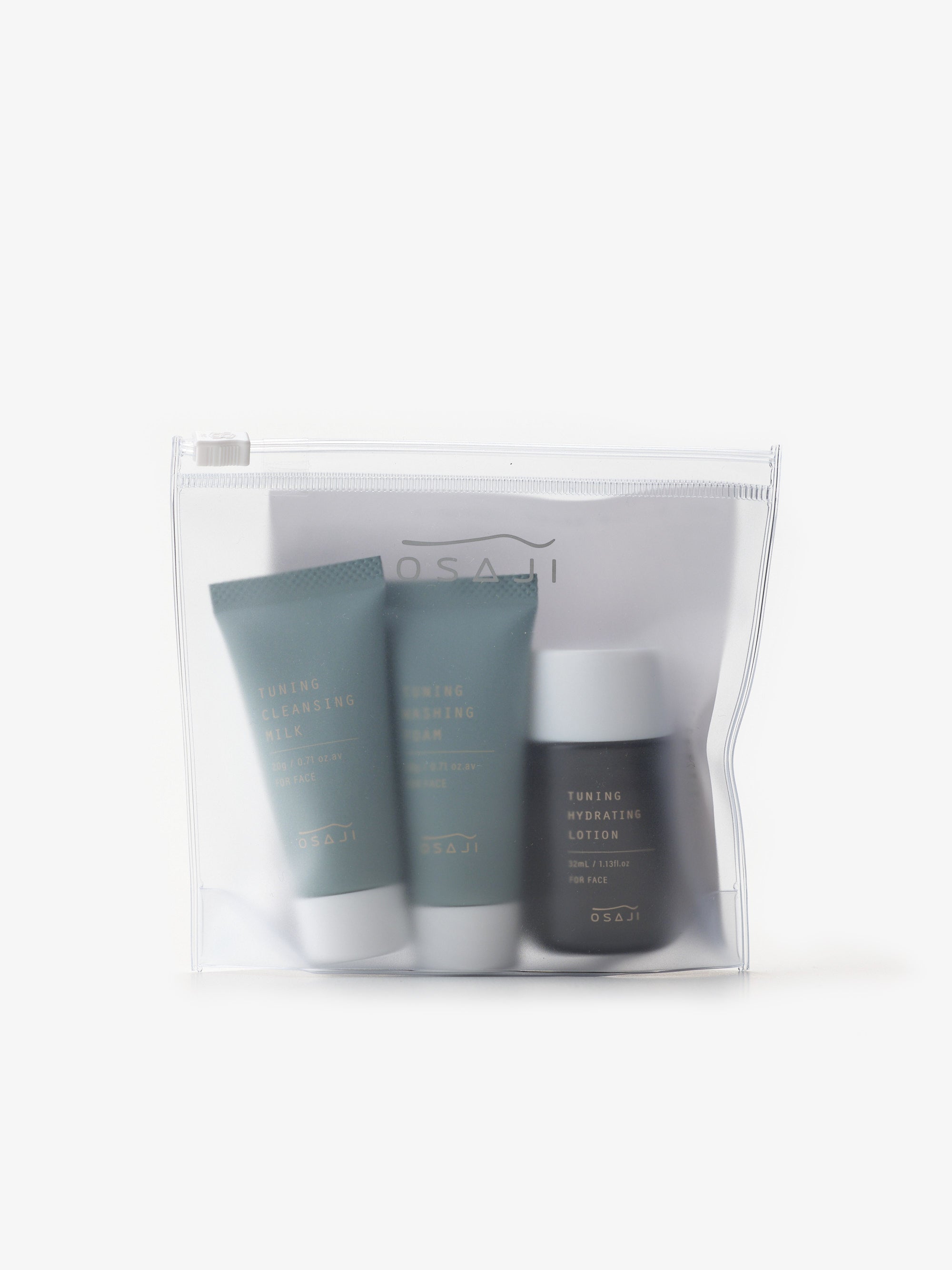 チューニング スキンケア トライアルセット｜OSAJI