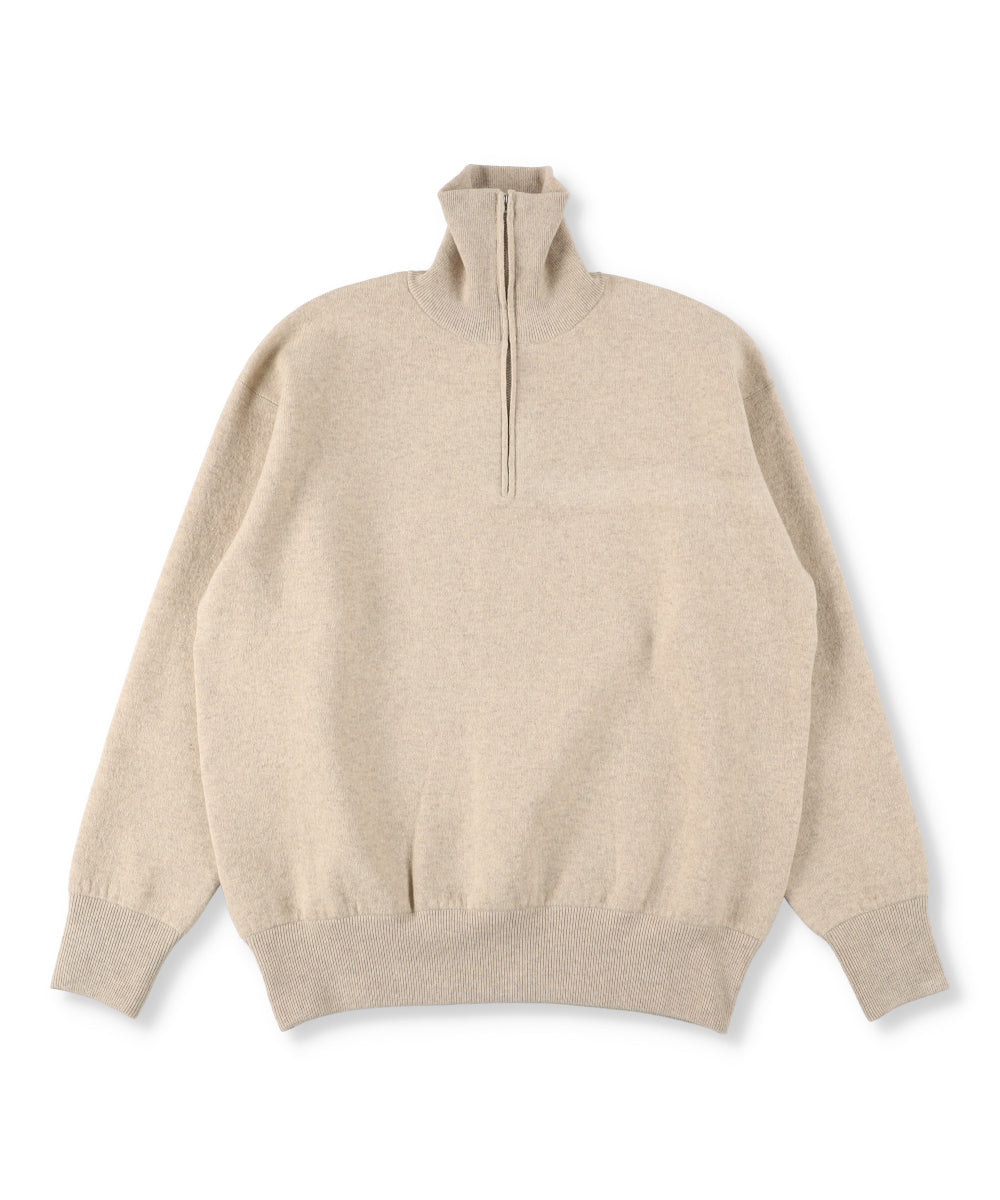 Double-Faced Knit Half Zip Sweater 1122-13111 – Scye Mercantile