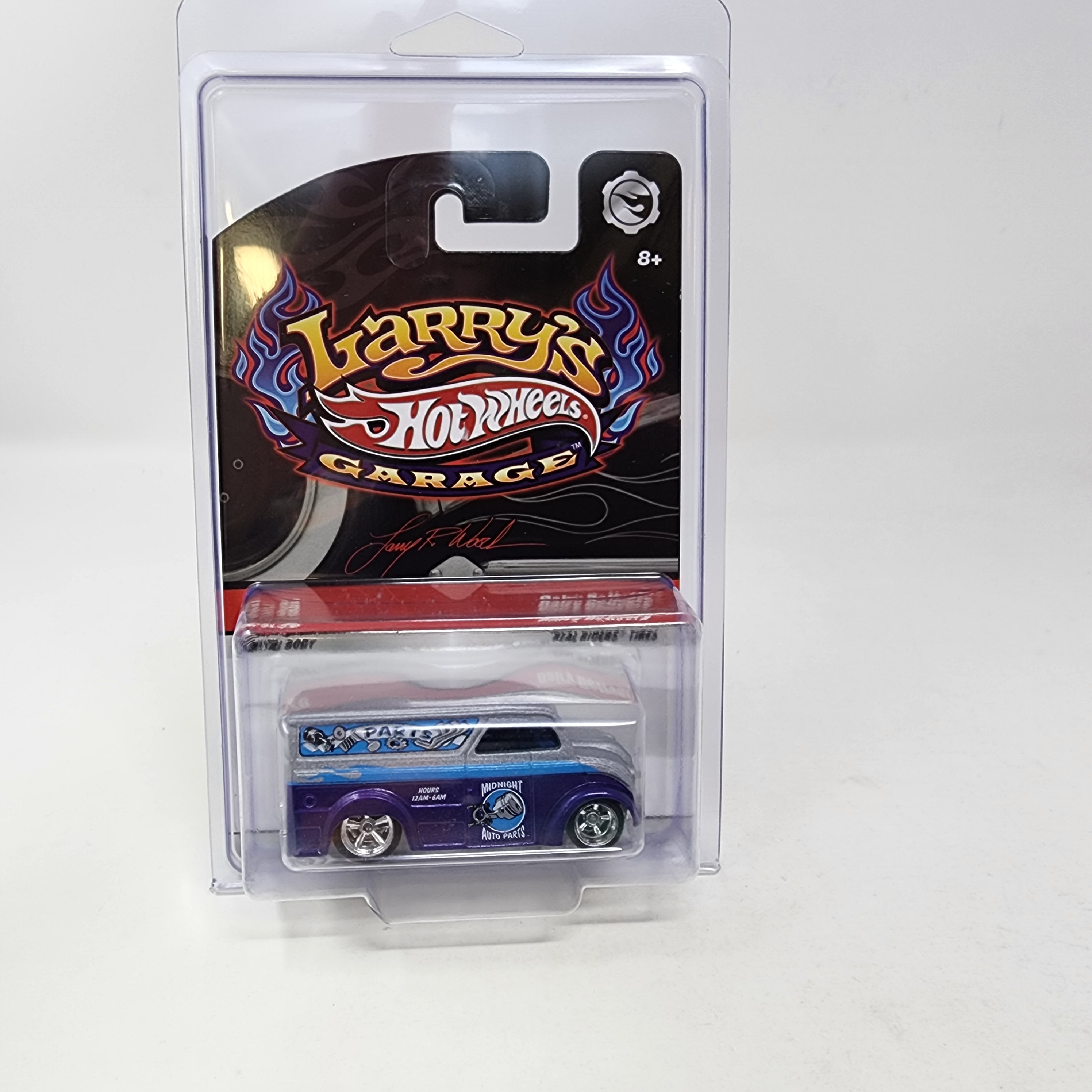 Dairy Delivery #12 * Silver/Purple * Hot Wheels Garage Larry's