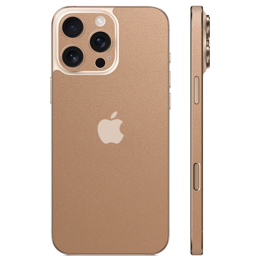 スキンシール iPhone16 Pro ゴールド – wraplus