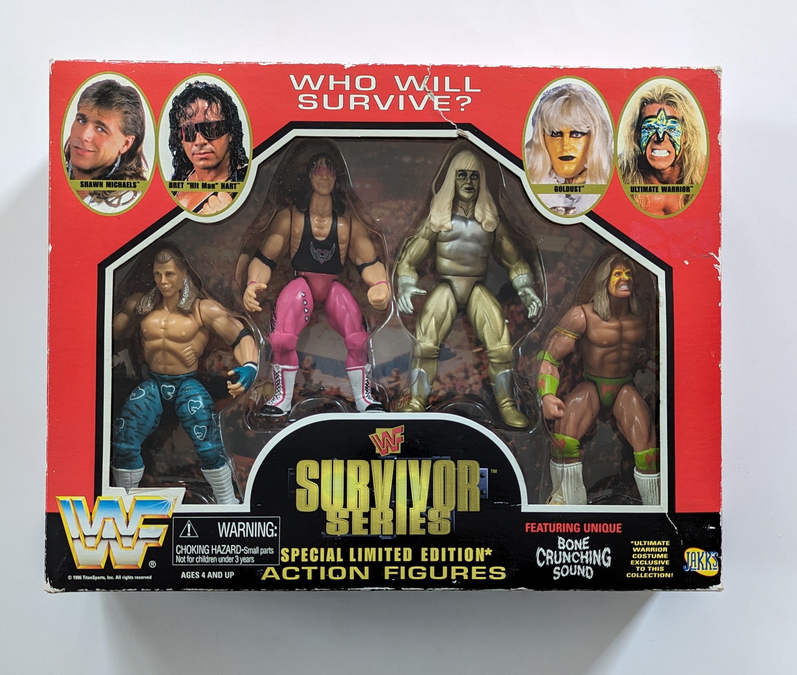 1996 WWF Jakks Pacific Survivor Series Box Set: Shawn Michaels