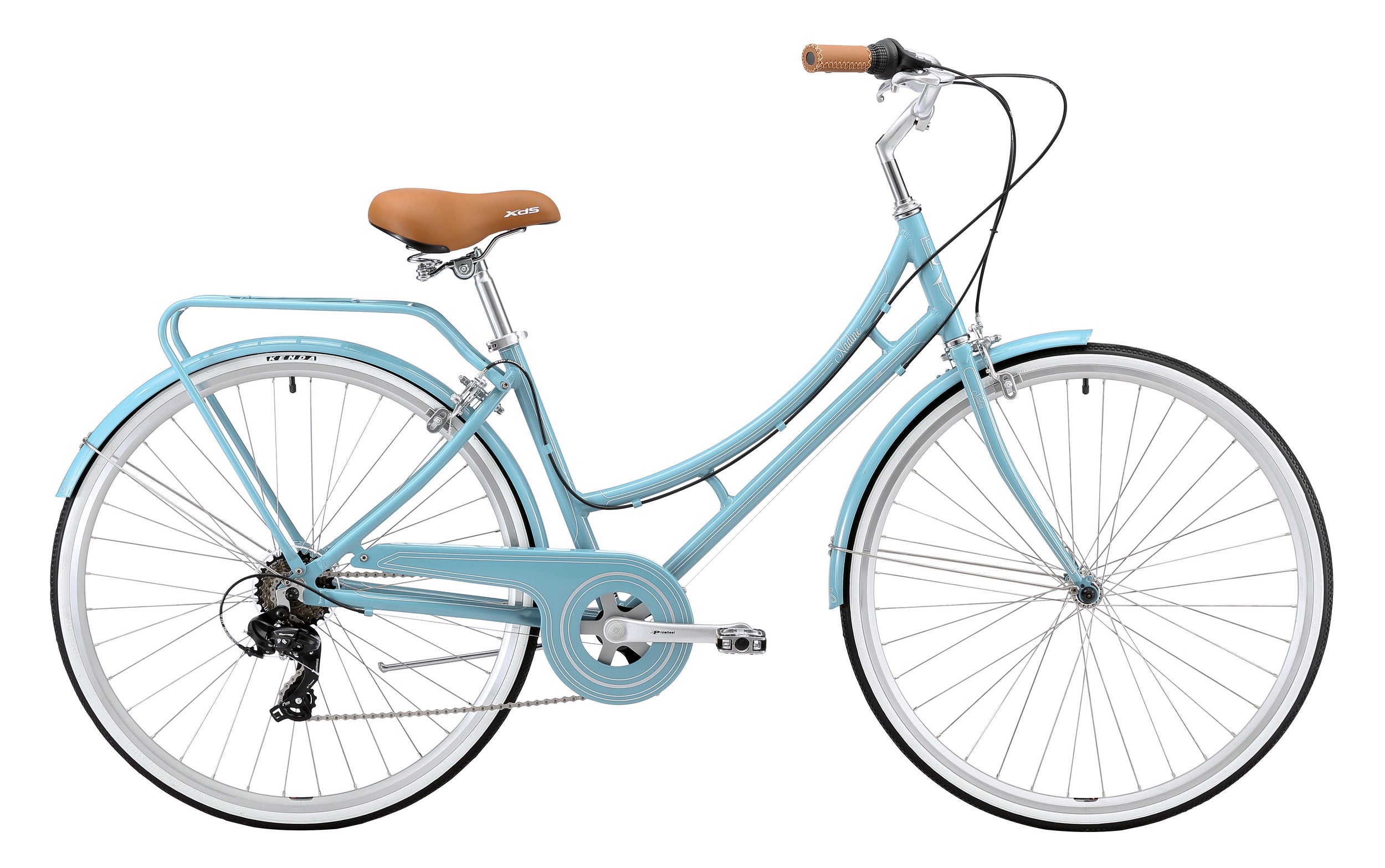 XDSBIKE Nadine 7sp Women's Step-Through City Bike // Marine Blue