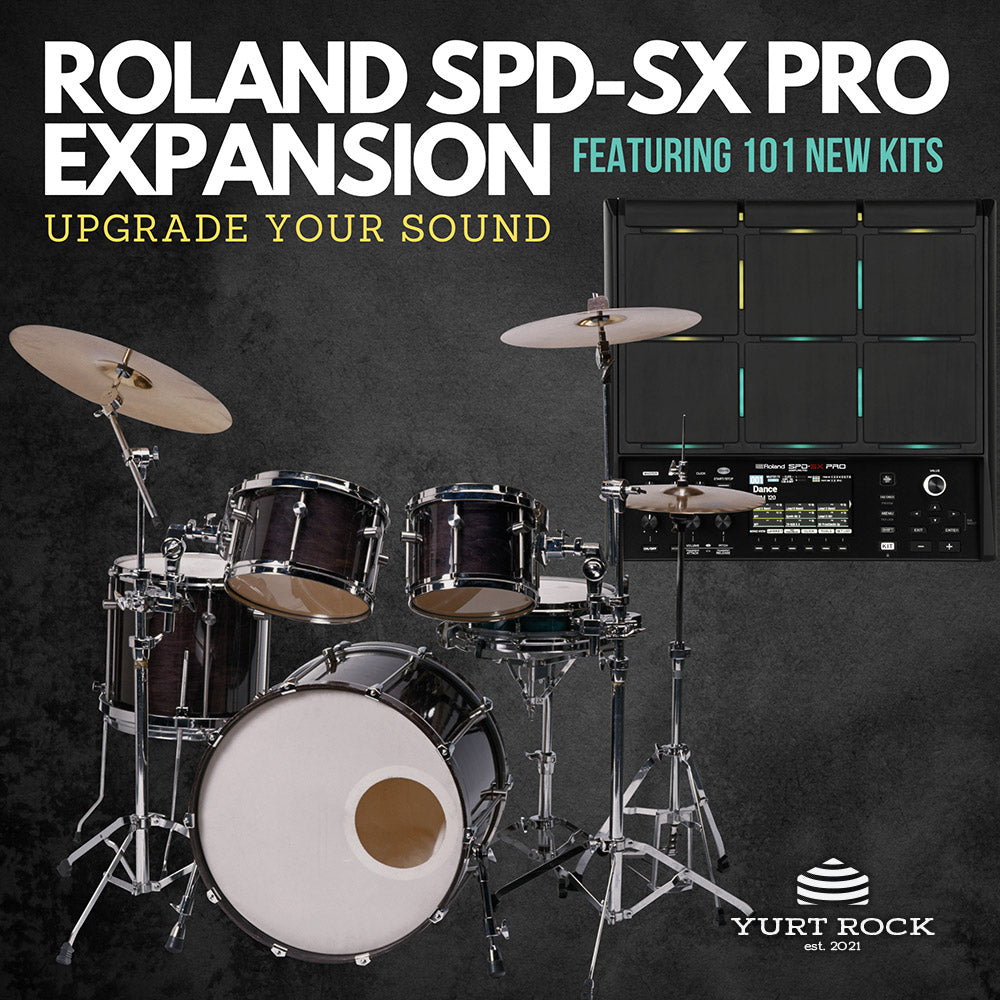 Roland SPD-SX Pro Expansion - Artist Kits Vol 1 – Yurt Rock