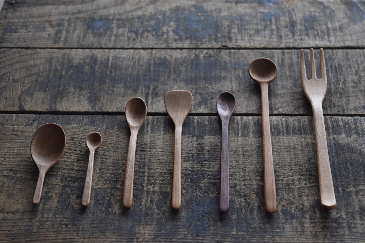 新品・未使用　三谷龍二 スプーン　山桜　２本 新品・未使用 三谷龍二 スプーン 山桜 2本