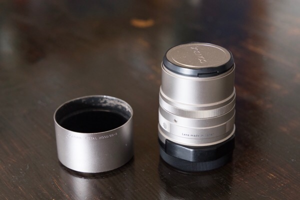 Contax G用レンズ「Sonnar T* 90mm F2.8」を購入しました。