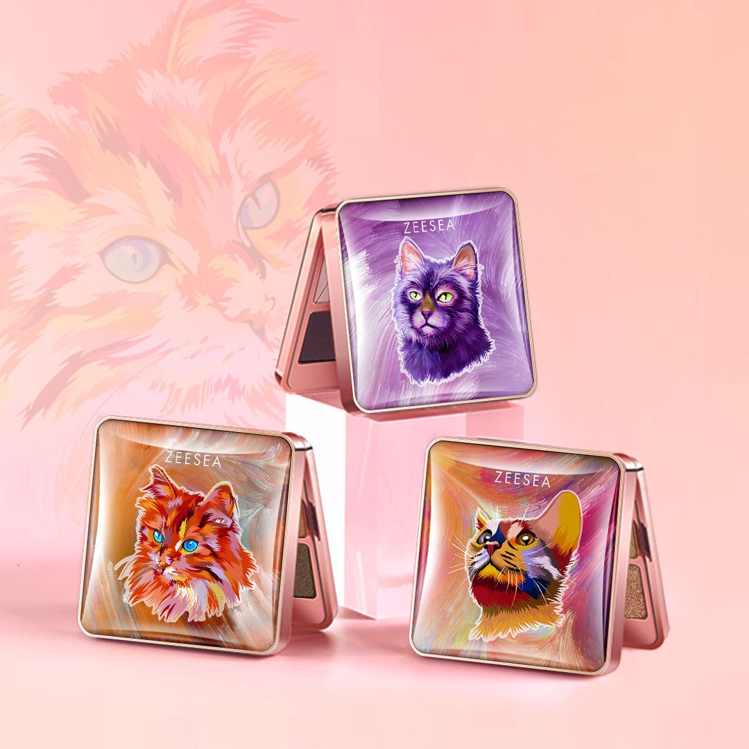 Autumn And Winter Tipsy Kitty Eyeshadow Quad – ZEESEA