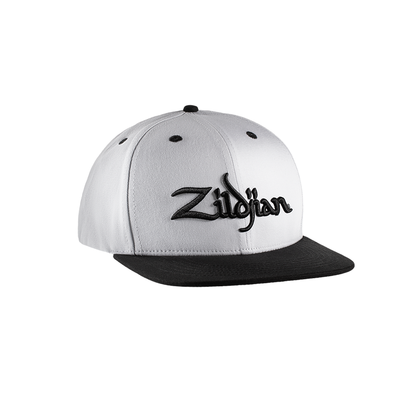 Zildjian White 6-Panel Snapback Hat