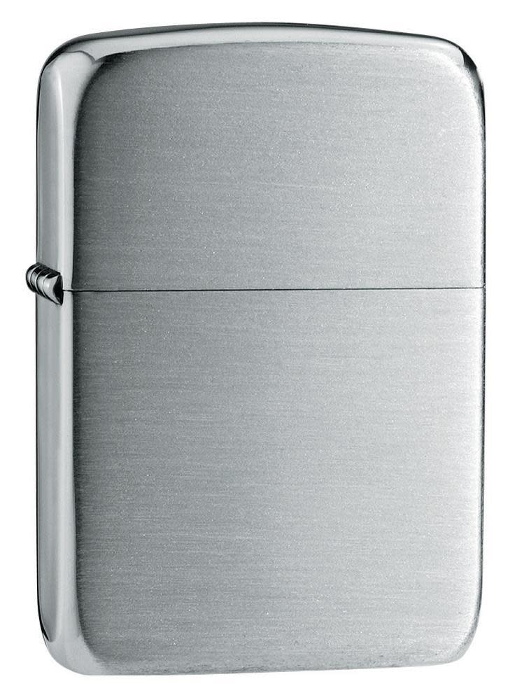Hand Satin Sterling Silver 1941 Replica Lighter – Zippo USA