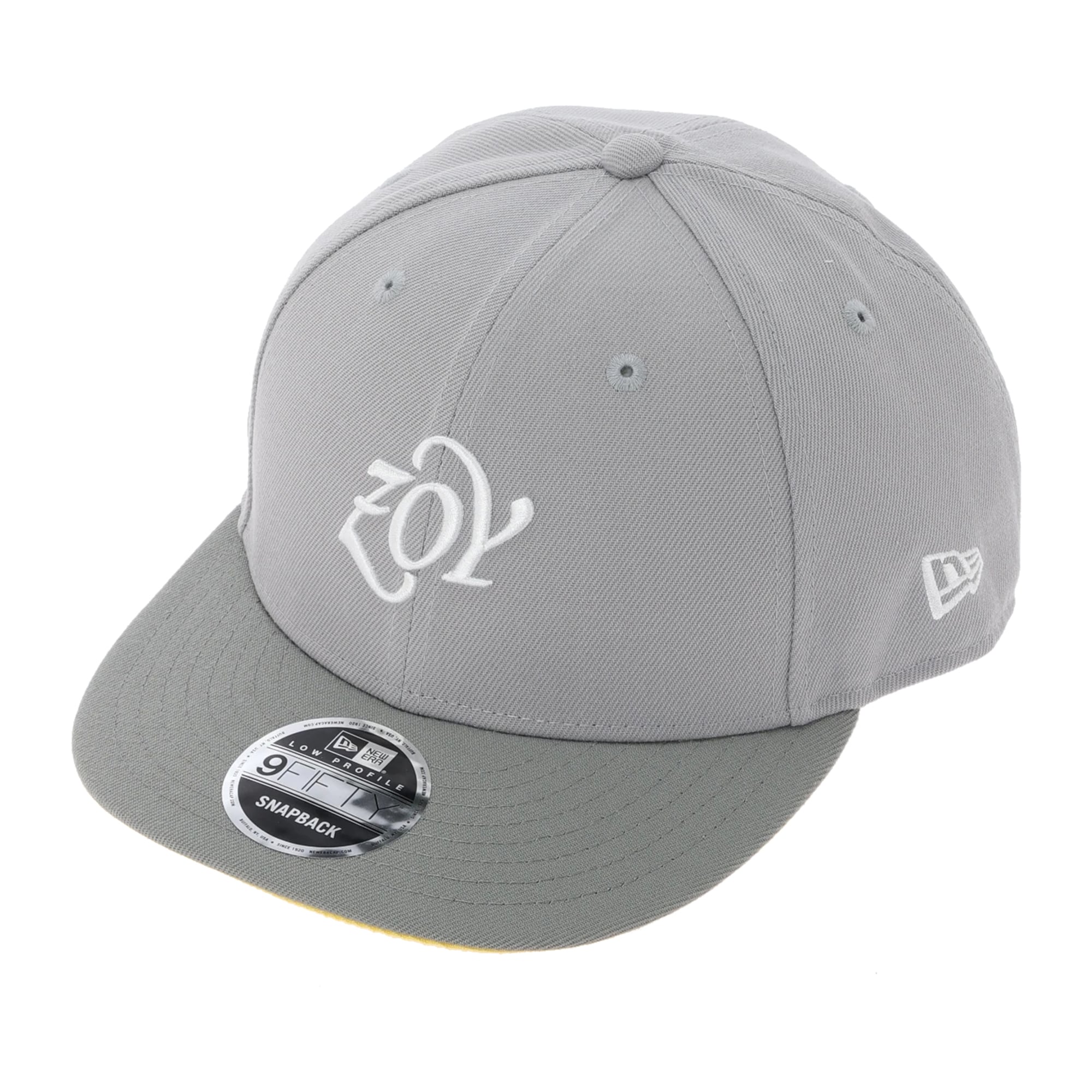 MENS NEW ERA スナップバック グレー