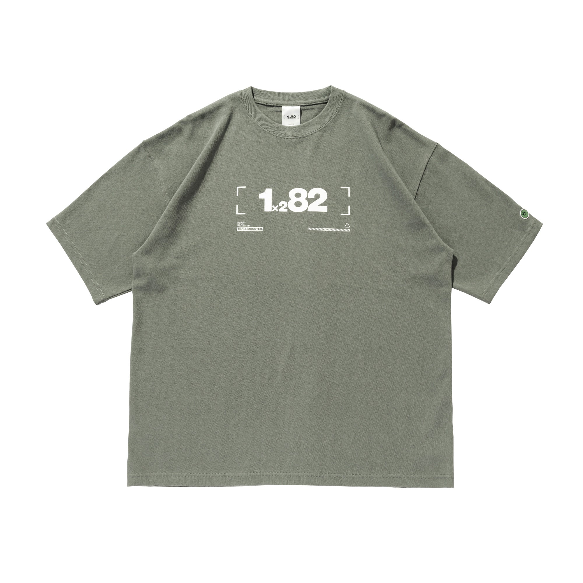 1×82 LOGO TEE / STONE GREEN | 182