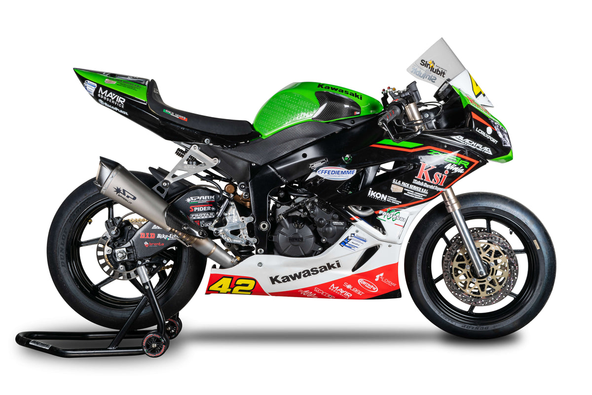 SPARK Kawasaki ZX-6R Full Titanium Exhaust System (racing