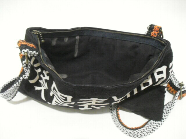 前掛けリメイクショルダーバック-『なごみ屋 』