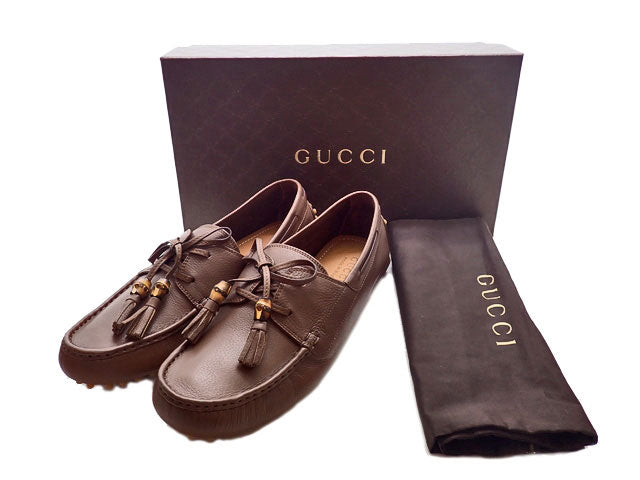 GUCCI グッチ バンブータッセル ドライビングシューズ 367923 #10(29cm