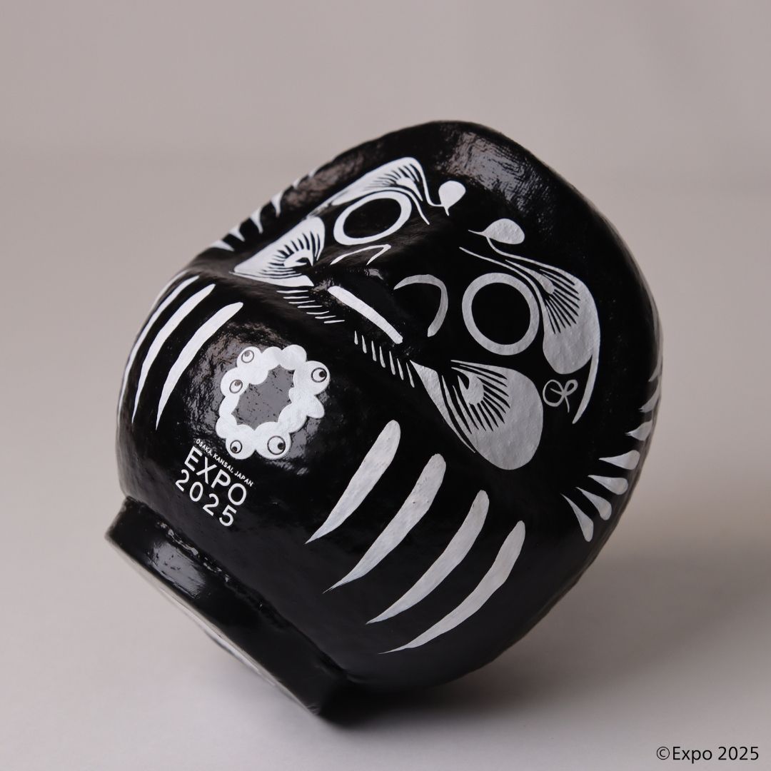 EXPO2025 高崎だるま 黒｜新聞掲載中 – 47 TREASURE