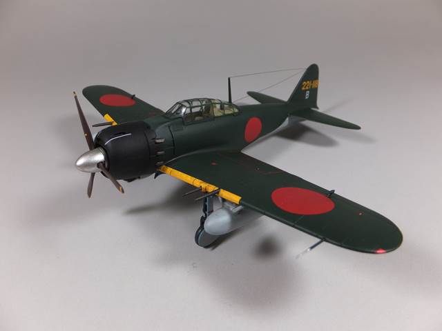 HASEGAWA 1/72 零式艦戦62型(爆戦) 製作記事