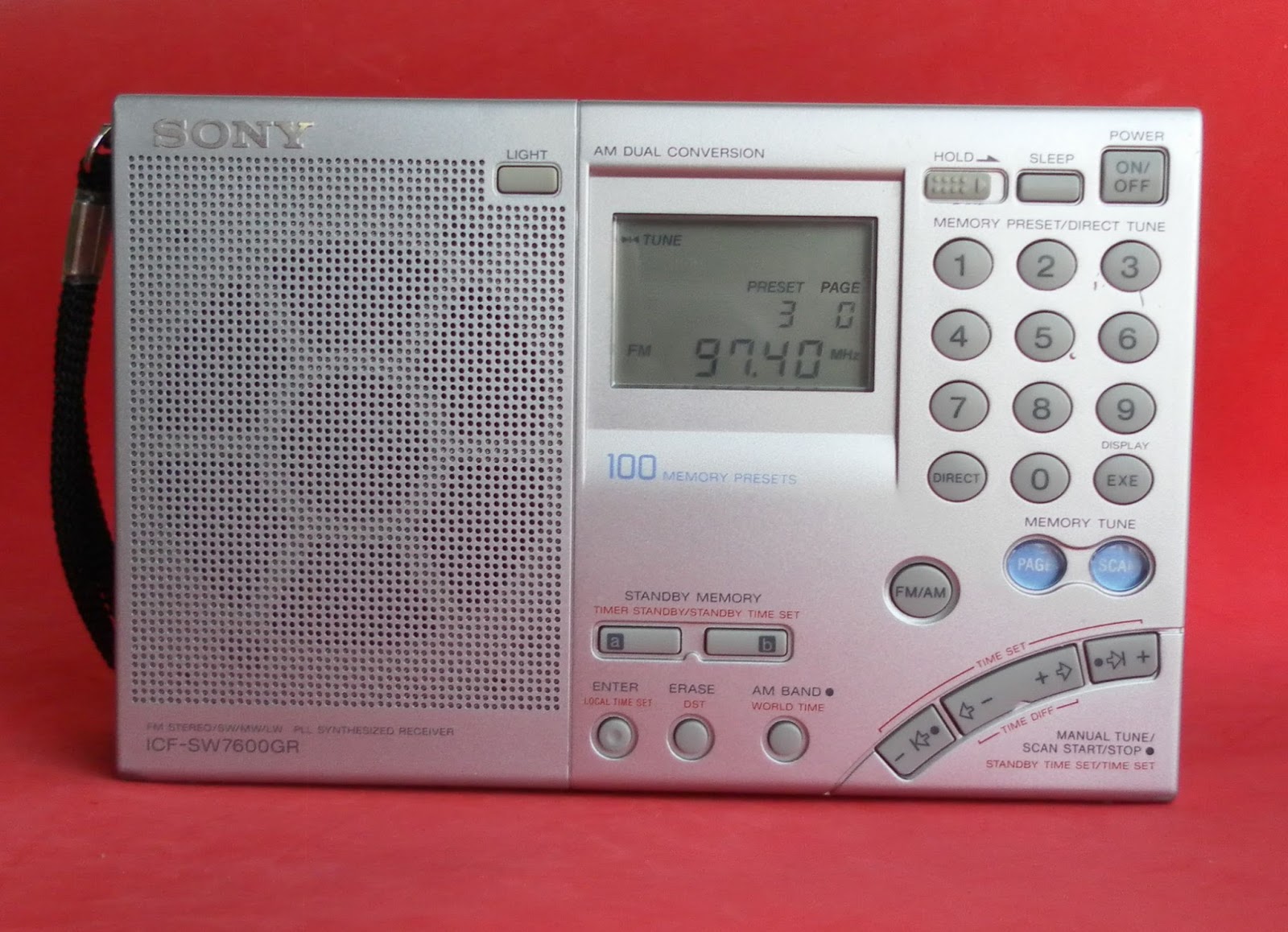 Sony ICF-SW7600GR Multi Band World Receiver Radio: Who cares about
