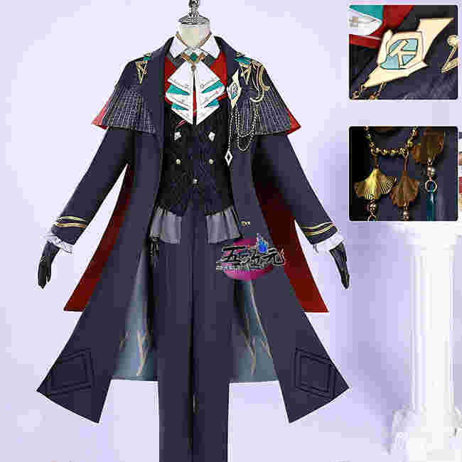 三分妄想 原神 コスプレ アルハイゼン 日常 春 同人衣装フルセット