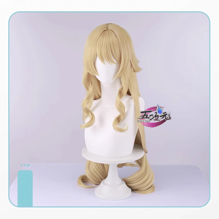 三分妄想 原神 コスプレ ナヴィア ウィッグ